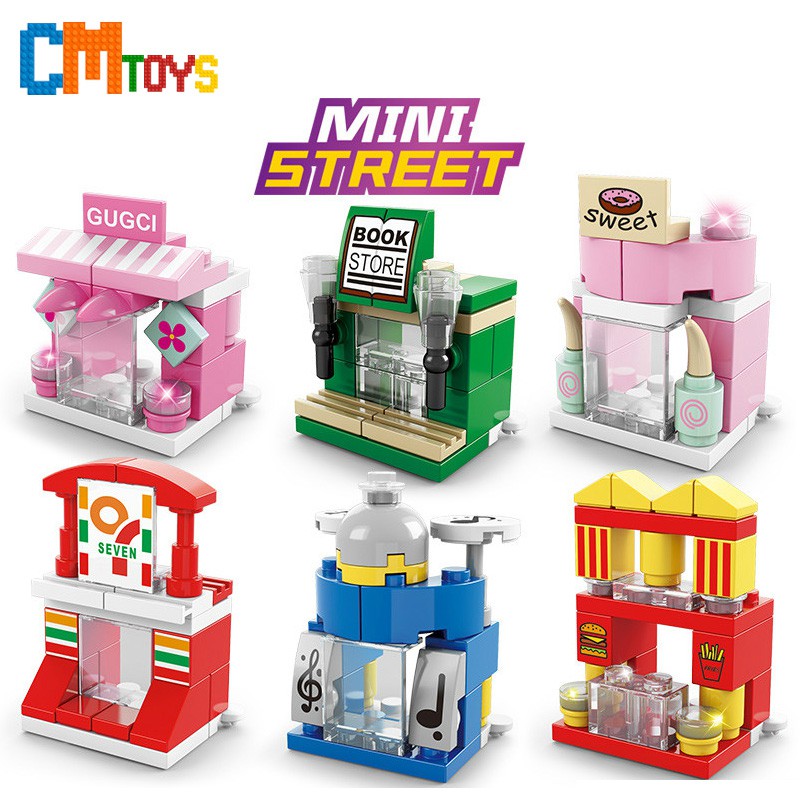 Đồ chơi lắp ráp mô hình thiết kế đa dạng nhiều màu sắc cho trẻ em