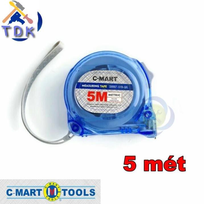 Thước cuộn 5M C-Mart D0007-519-QG