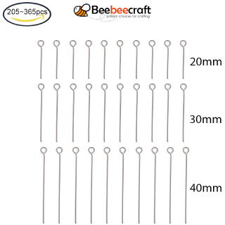 Set 205-365 ghim bằng inox 304 dùng làm trang sức