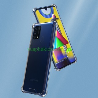 Ốp lưng chống sốc dành cho Samsung Galaxy  A21S 2020. Dẻo trong suốt chống sốc 4 góc. Hàng xịn cao cấp.