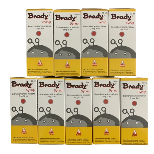 Siro Brady giảm ho cảm cúm sổ mũi cho bé