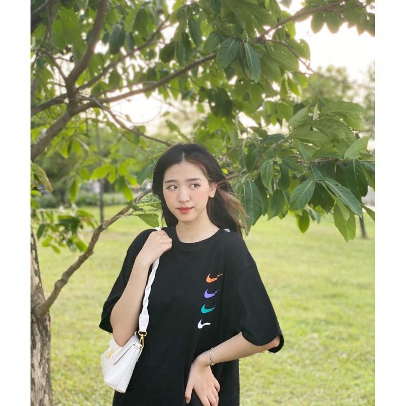 Áo Thun Unisex , Hình Logo , Hàng Quảng Châu Ulzzang 2021 ( lên Couble siêu xinh nhé các c ) [ẢNH THẬT]
