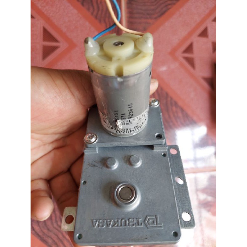 Motor giảm tốc 12v-24v quay gà,vịt...