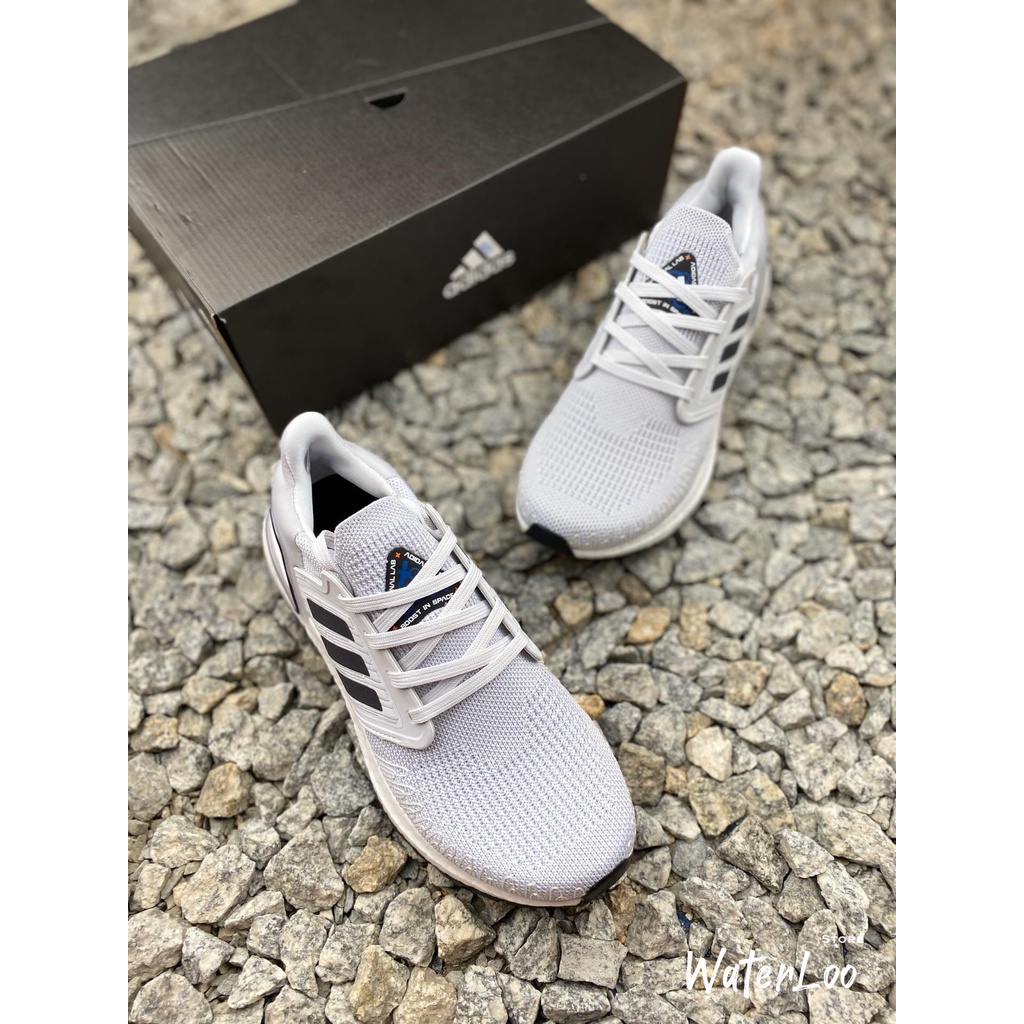 [FREESHIP+HỘP+QUÀ] Giày Thể Thao Sneakers ULTRA BOOST 2020 White Trắng Sọc Xanh Dương Ultra Boost 6.0