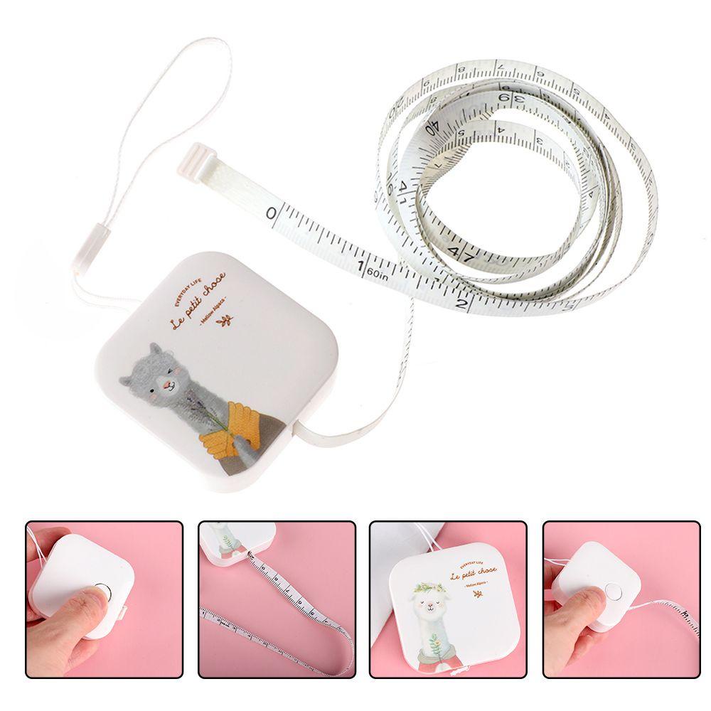 LANSEL Thước Dây Hình Lạc Đà Alpaca Dễ Thương Sáng Tạo Có Thể Thu Gọn Cho Bé