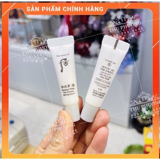 Tuýp kem chống nắng whoo mini 6ml