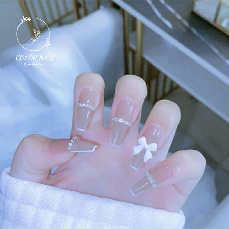 Nail box - Móng up thiết kế : 4 mẫu đơn giản