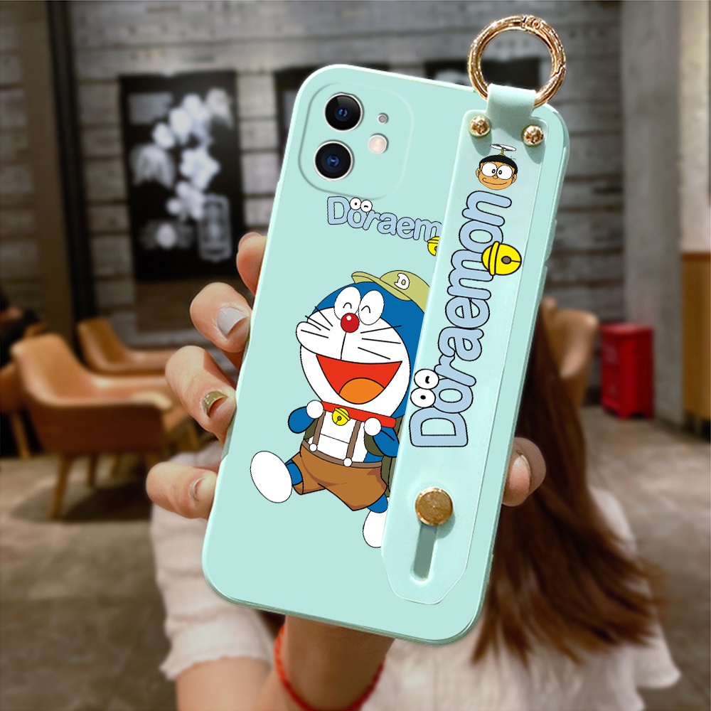 Ốp Điện Thoại Silicone Mềm In Hoạ Tiết Doraemon Dành Cho Samsung Galaxy A22 4G M22 A12 5G M12 A70 A7 2018