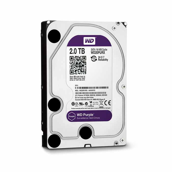 HDD 500G 1TB 2TB 3TB 4TB WD PURPLE-CHUYÊN CAMERA