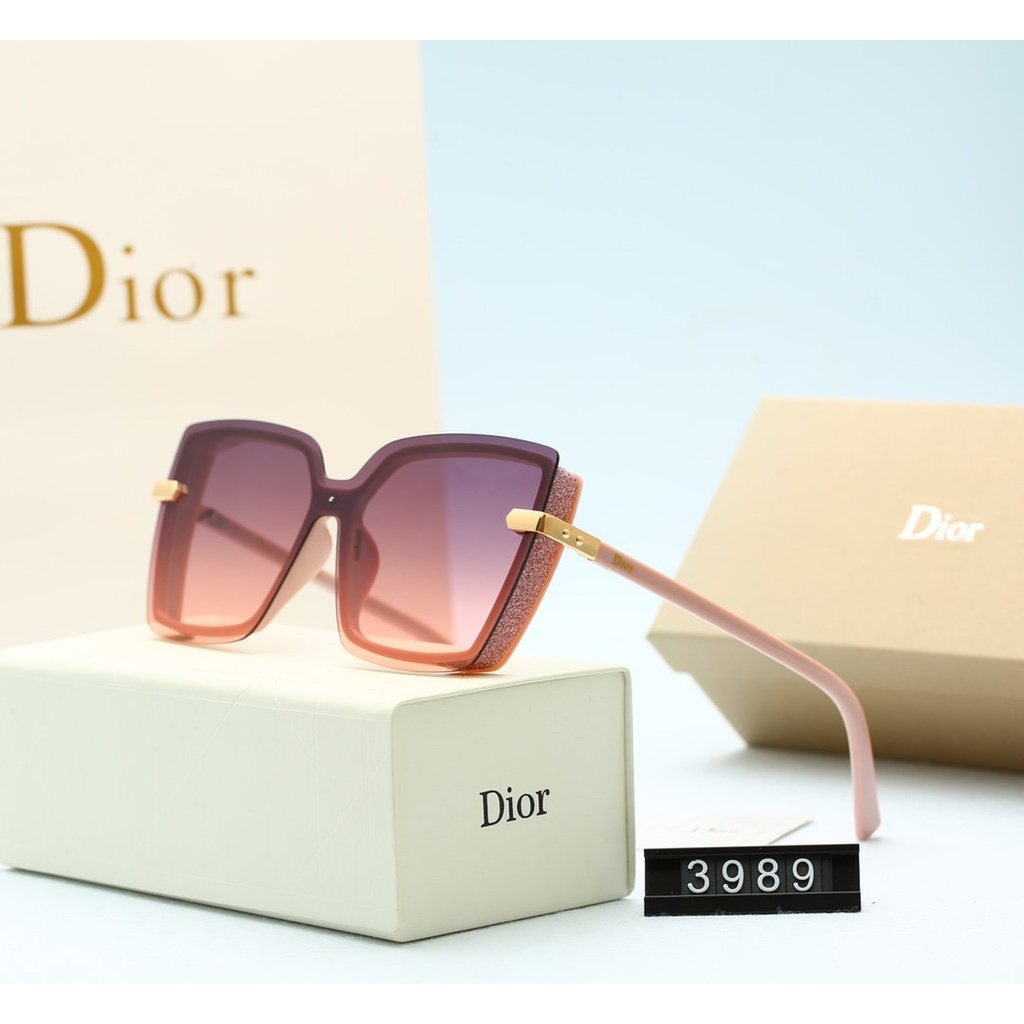 Dior_ Kính râm hàng hiệu dành cho nam và nữ Polarized chính hãng (Có hộp và hộp đựng kính)