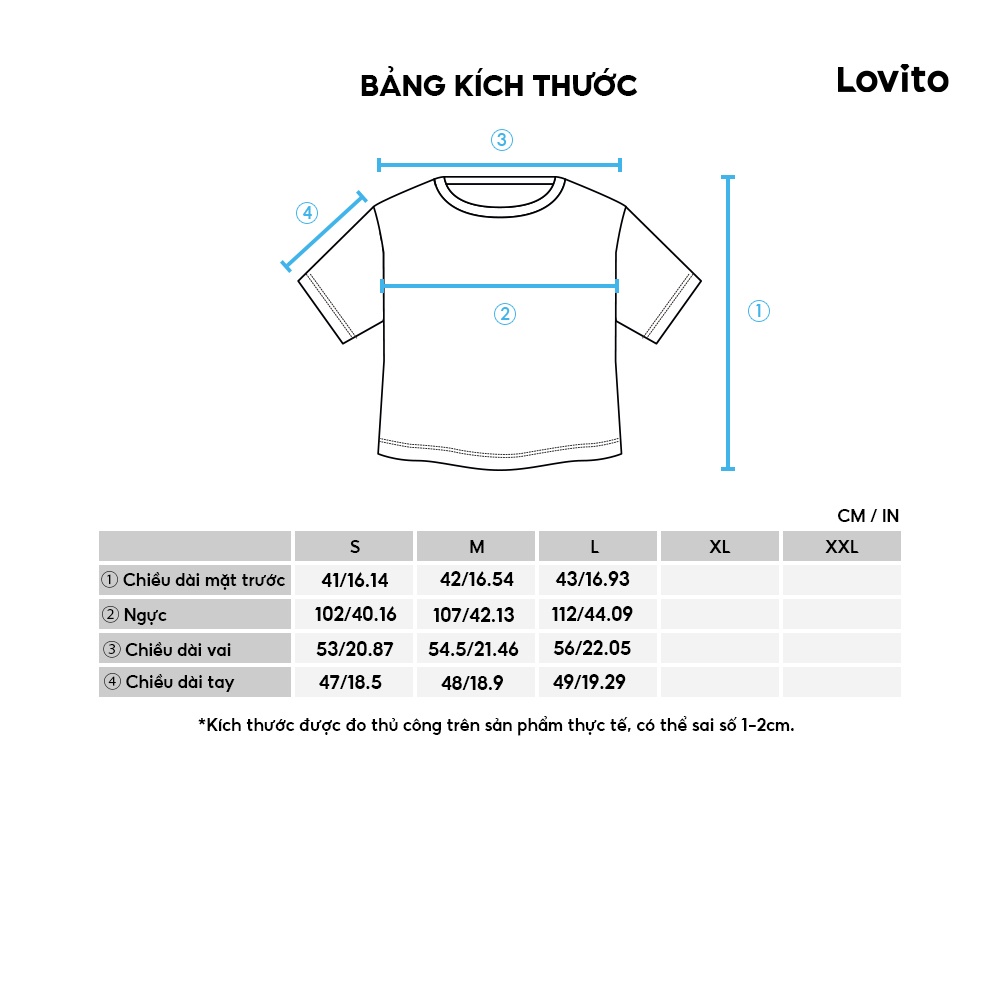 Áo sweatshirt croptop Lovito in họa tiết chữ phong cách thường ngày L07083 (Màu trắng) | BigBuy360 - bigbuy360.vn