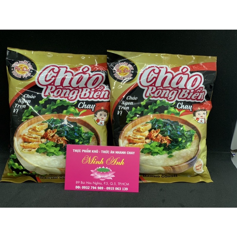 Cháo Chay Âu Lạc Các Loại