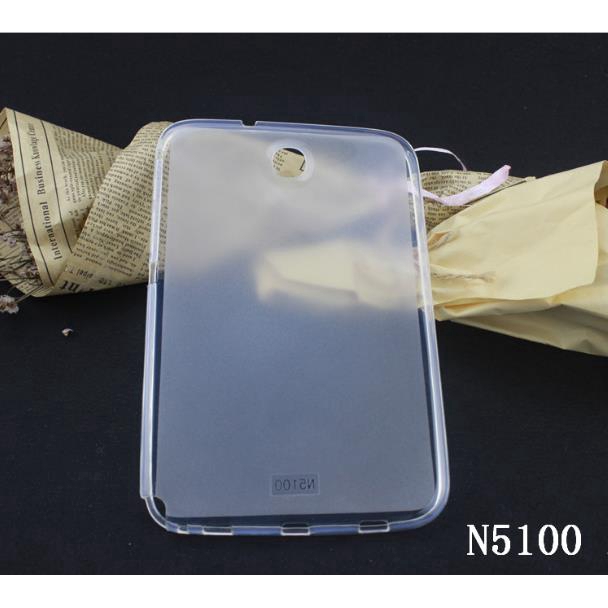 For Samsung Galaxy Note 8.0 jelly case Vỏ bảo vệ GT-N5100 GT-N5110 N5120 cover back shell N5100 protector Mềm Ốp lưng