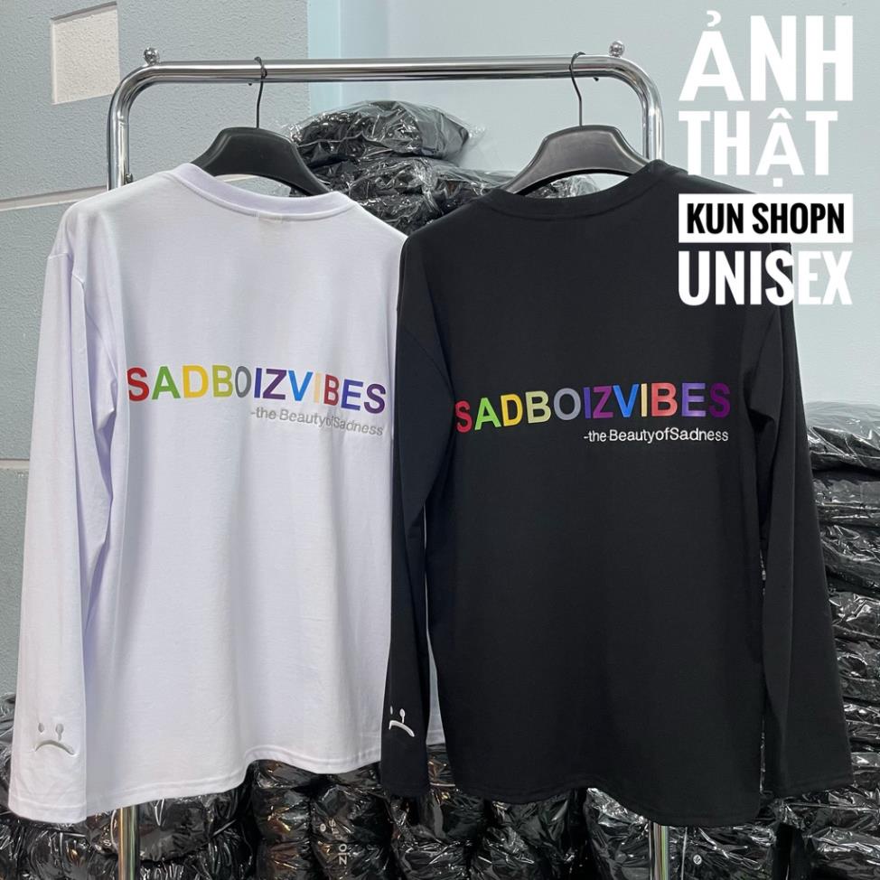 Áo sad boiz SADBOIZVIBES  Áo thun tay dài sadboiz sad story full tag