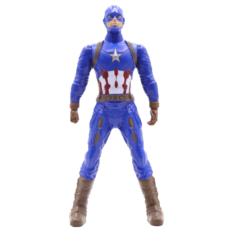 1 Đồ Chơi Siêu Anh Hùng Marvel PVC 360° Mô Hình Nhân Vật Người Nhện / Người Sắt / Hulk Dễ Thương Dùng Làm Quà Tặ