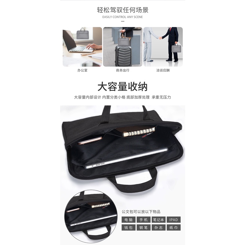 Túi xách vải Canvas cỡ lớn in logo thời trang cho nam | BigBuy360 - bigbuy360.vn