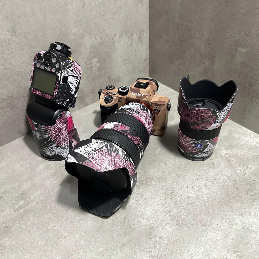 Combo Skin 3M Dán Body, Len Và Đèn Flash Máy Ảnh - Inb Tên Thiết Bị Để Đặt Hàng