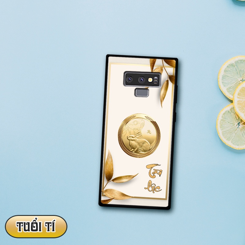 Ốp lưng kính 3D 12 con giáp - Samsung galaxy Note 9