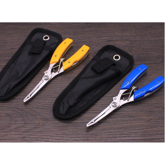 kìm gỡ cá đa năng, kìm kéo gỡ lưỡi có dao