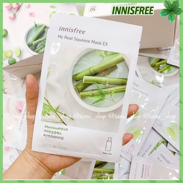 Mặt Nạ Innisfree My Real Squeeze Mask Ex