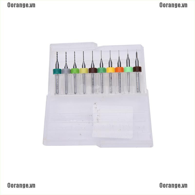 Bộ 5 Mũi Khoan Micro cacbua 0.1mm-1.0mm BH Cho Máy In PCB CNC