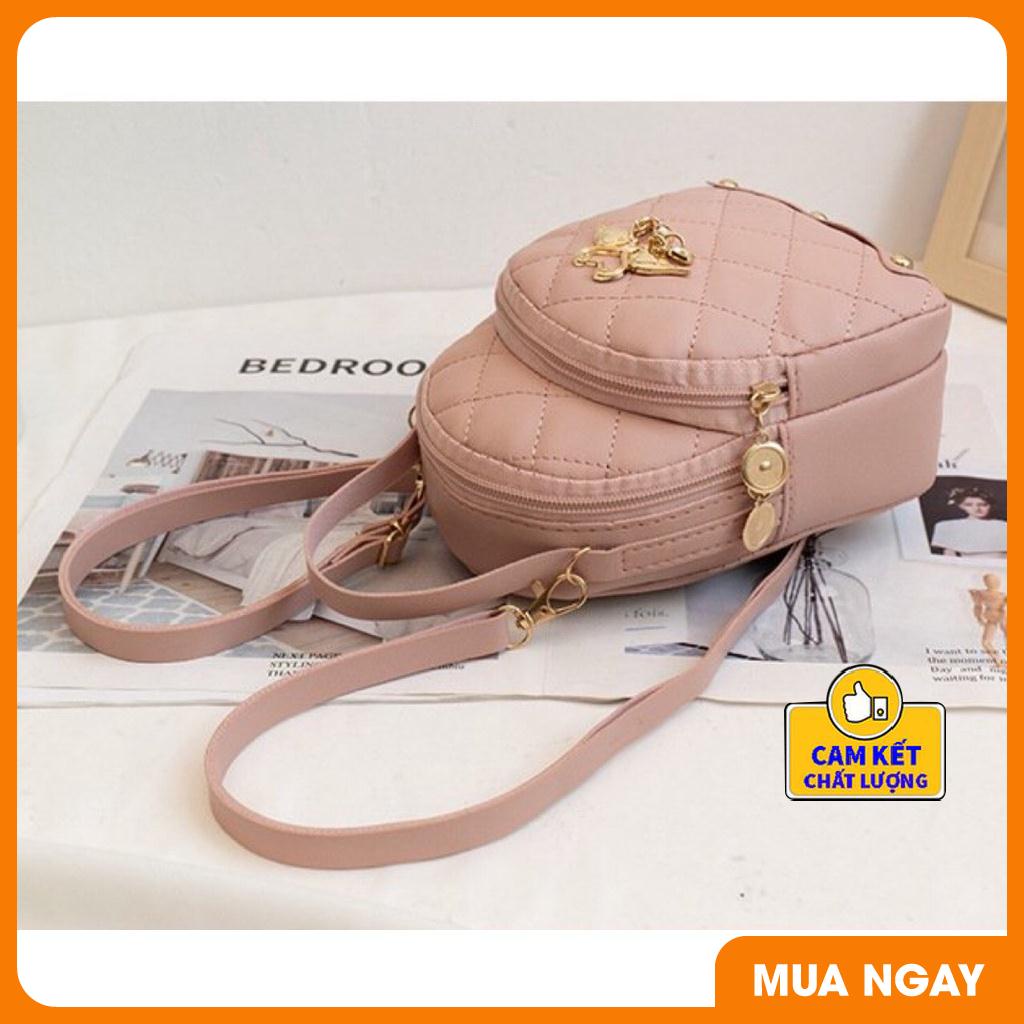 Balo Nữ Mini Đẹp Thời Trang Cá Tính Da Mềm Phong Cách Sành Điệu ST929