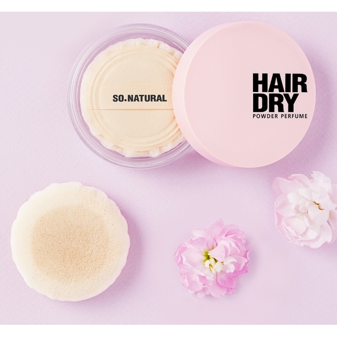 So Natural Hair Dry Powder Perfume - Phấn Tóc Kiềm Dầu Hàn Quốc