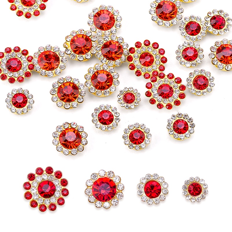 Hạt Pha Lê Dùng May Vá Trang Trí Quần Áo DIY