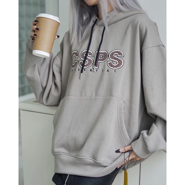 HOODIE CSPS XÁM NÂU