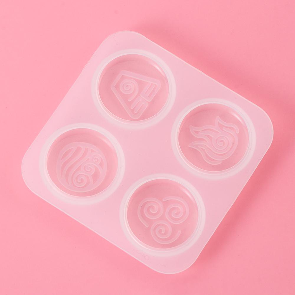 KRNY Khuôn Silicon Trong Suốt Làm Mặt Vòng cổ