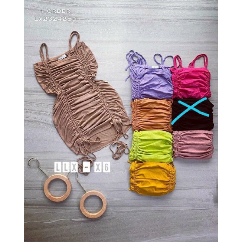 đầm rút dây 2 bên