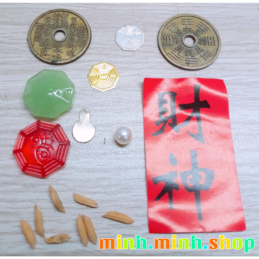 Bát bảo bỏ lư hương cho may mắn, cầu tài lộc,....