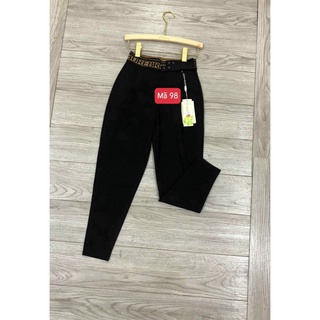 Quần baggy cạp chun chất umi hàn cao cấp co giãn 4 chiều