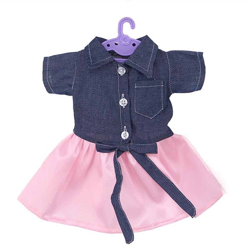 Set 5 Móc Treo Quần Áo Búp Bê 18Inch Dễ Thương