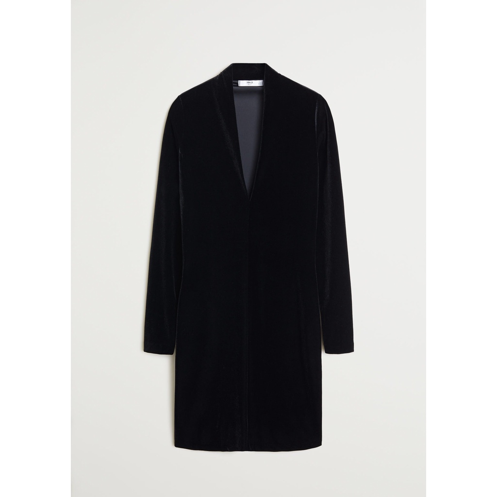 Đầm body nhung xuất khẩu dài tay MNG