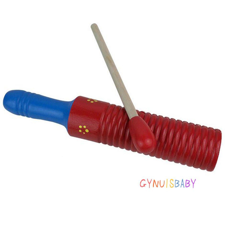 Nhạc Cụ Guiro Bằng Gỗ