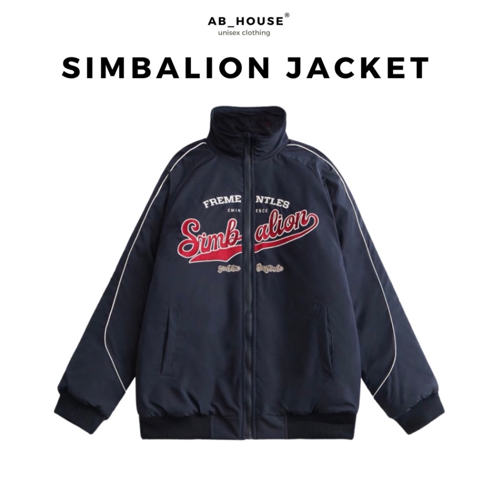 Áo khoác SIMBALION jacket dù 2 lớp unisex nam nữ (Ảnh thật/có sẵn)