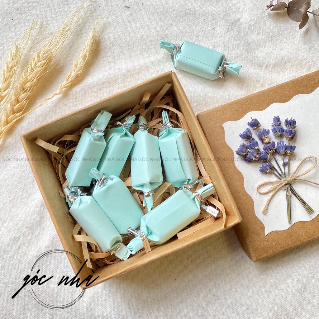 Hộp quà tặng dịp sinh nhật kỷ niệm valentine giấy kraft  ngọt ngào Sweet box gocnha