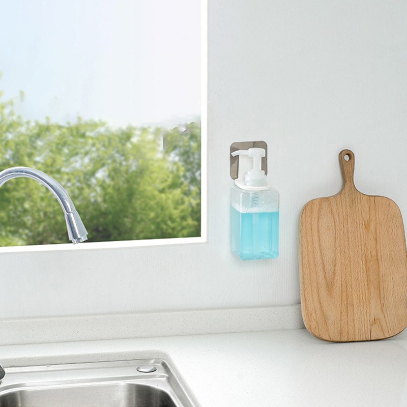 Giá đỡ có giác hút xà phòng/ dầu gội gắn tường có giác hút tiện dụng cho phòng tắm