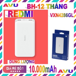 Pin sạc dự phòng xiaomi redmi 10000mah vxn4286gl màu trắng