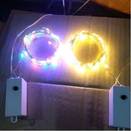 Dây đèn Led fairylight ,dây đèn đom đóm 3 mét dùng pin