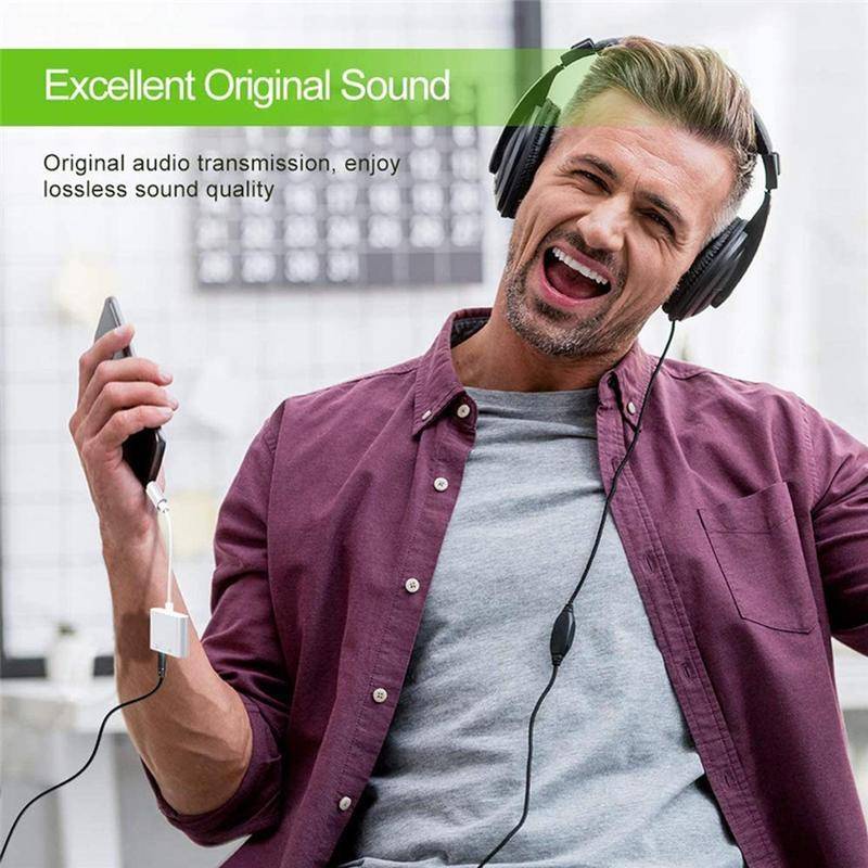 Cáp Chuyển Đổi Âm Thanh type c 2 Trong 1 Sang Cổng usb c Sang jack Cắm 3.5mm + Tai Nghe Sạc Điện Thoại