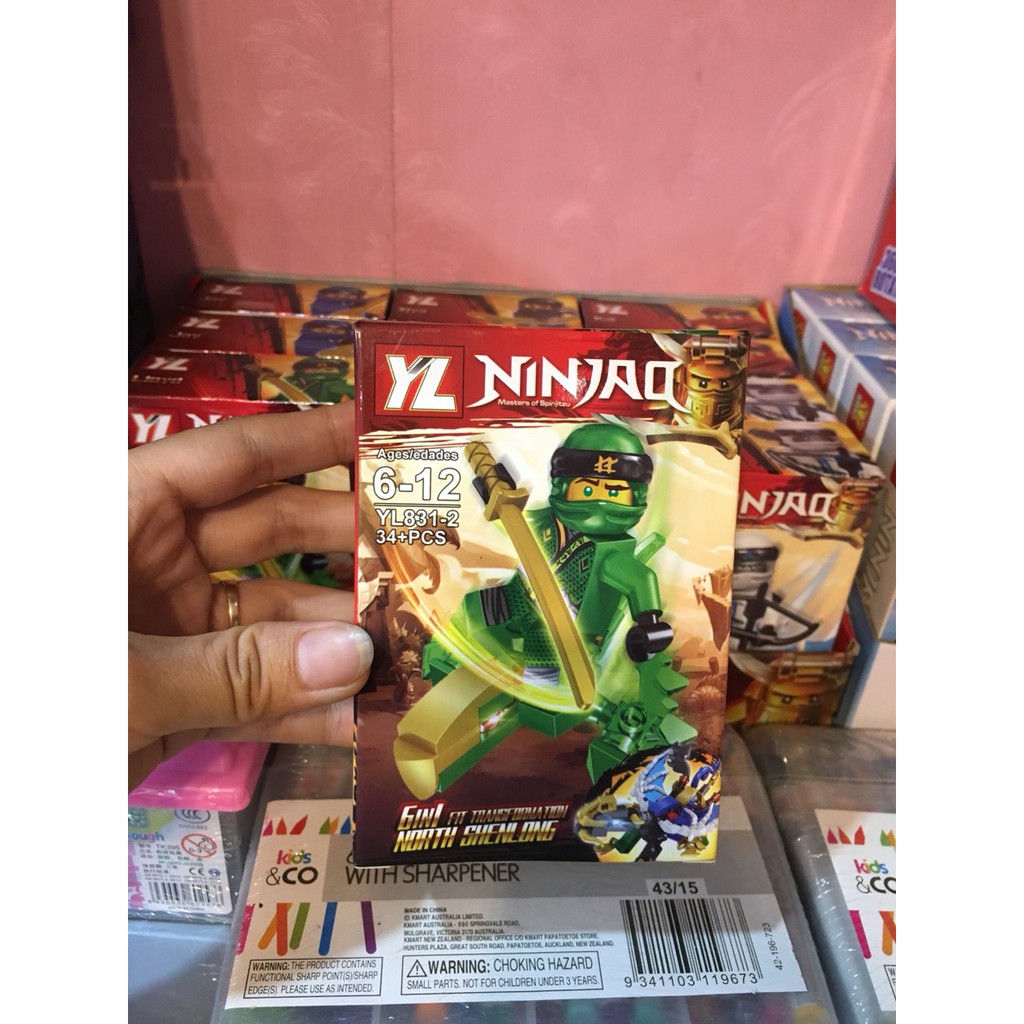 1 Hộp Lego NINJA(29-34 miếng ghép)