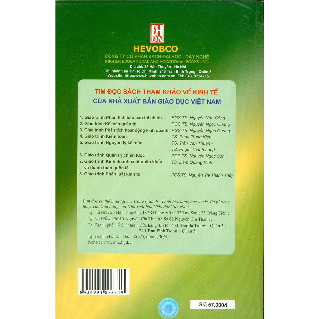Sách - Giáo Trình Kế Toán Quản Trị
