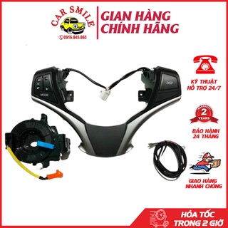 Khiển vô lăng smile car - khiển vô lăng vios/yaris 2014-2015-2016-2017 hàng cắm giắc zin không thay cáp