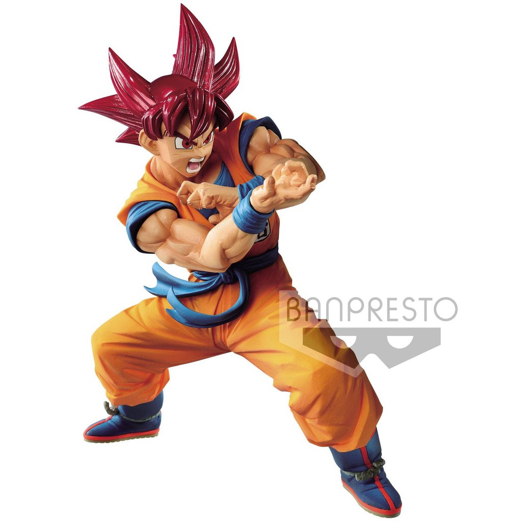 Mô hình Dragonball chính hãng - Goku God - Blood of Saiyans SPECIAL.ver