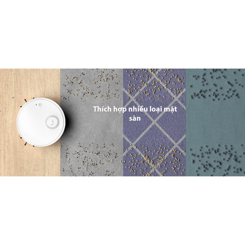 Robot hút bụi máy hút bụi thông minh AI 2021 nâng cấp đèn UV diệt khuẩn | BigBuy360 - bigbuy360.vn