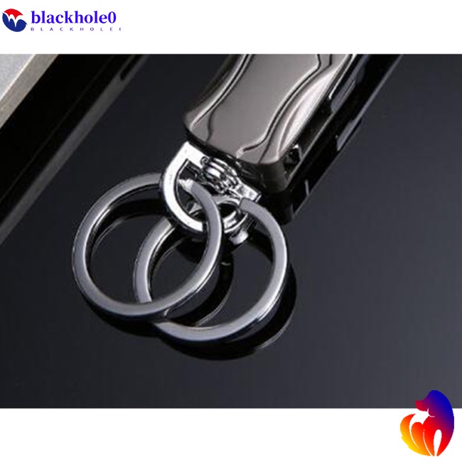 BH Mini Spinner Key Chain Metal Bottle Opener Key Organizer Wallet Rotatable Finger Gyro Car Key Ring Key Holder