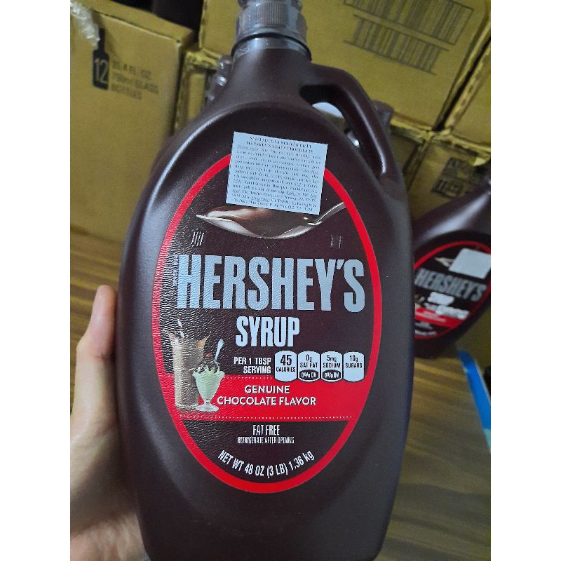 [FREESHIP 50K] Siro sôcôla hiệu Hershey's Syrup chai 1,36kg