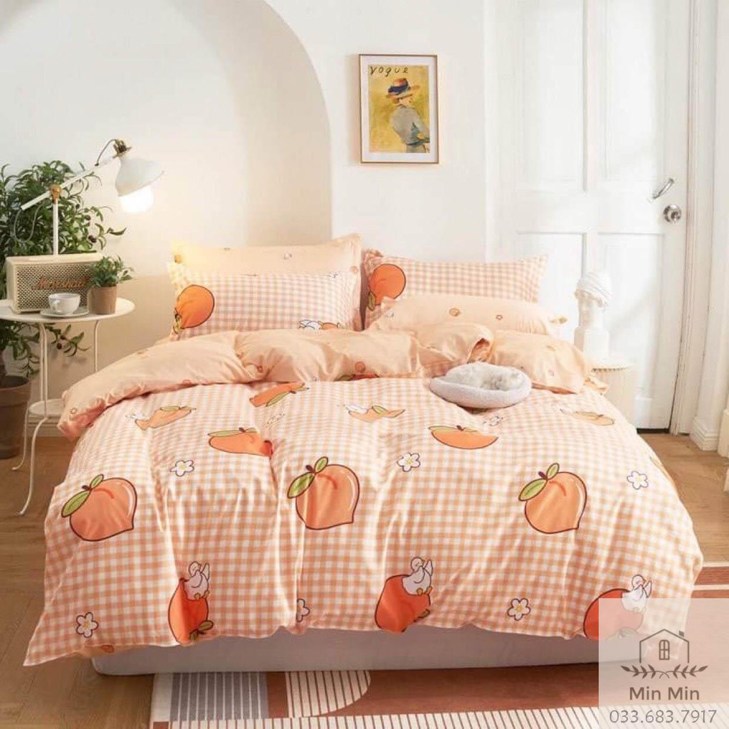 [LOẠI 1] SET GA GỐI COTTONPOLY NHẬP HÀN 4 MÓN | BigBuy360 - bigbuy360.vn